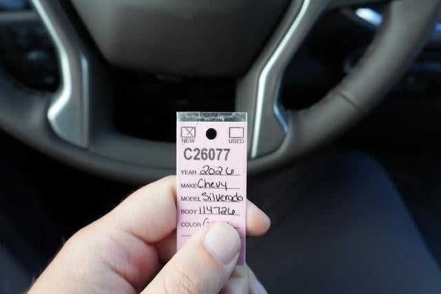 2026 Chevrolet Silverado 1500 Crew Cab Standard Box 4-Wheel Drive LT