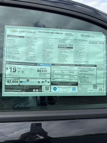 2026 Chevrolet Colorado Crew Cab Short Box 4-Wheel Drive LT